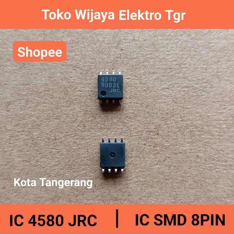 Audio Sparepart | 4580 JRC IC Smd 8 Pin