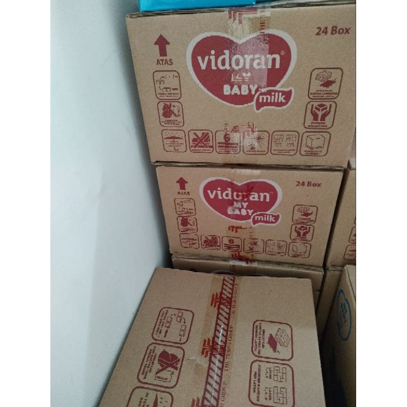 1 KARTON (24 Dus) VIDORAN MY BABY 0-6/6-12 BULAN 325/350 GRAM Expired 07.2027