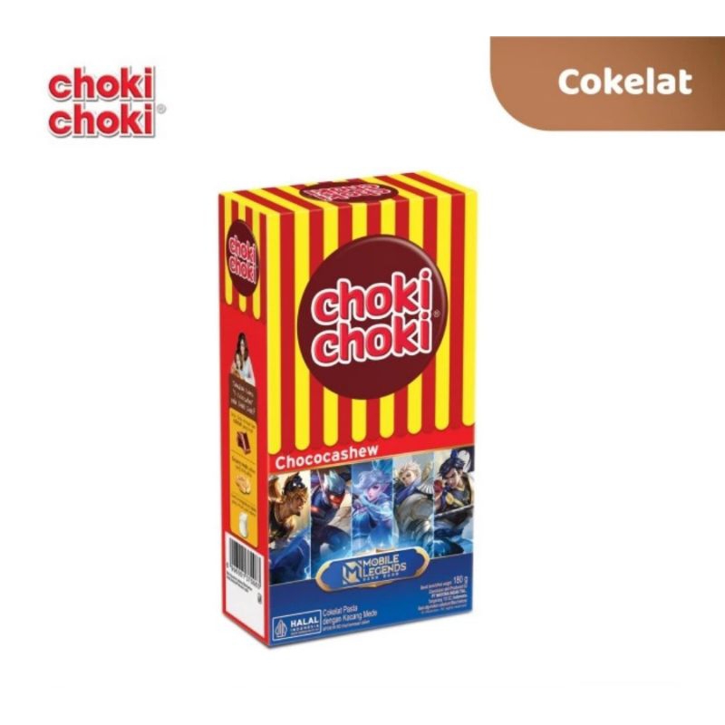 

Choki Choki Chococashew // Cokelat Pasta dengan Kacang Mede 180gr