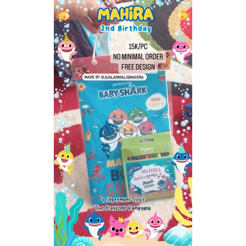 

Buku gambar custom + pencil warna