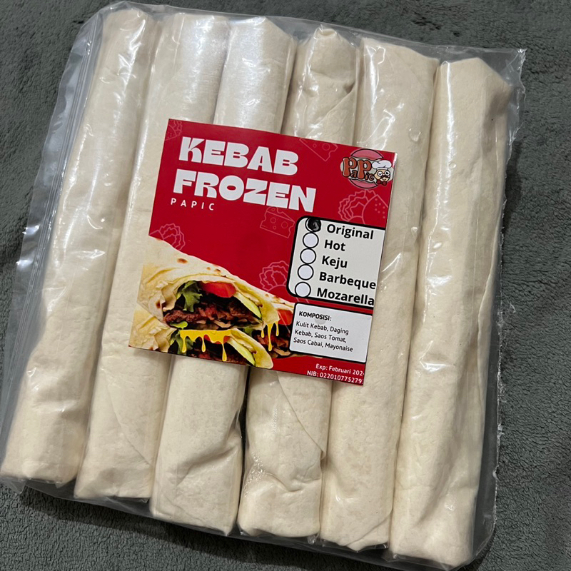 

RAGFA FROZENFOOD KEBAB DAGING SAPI KEBAB BEEF MINI ISI 8 RASA ORIGINAL BBQ PIZZA KEJU MOZA