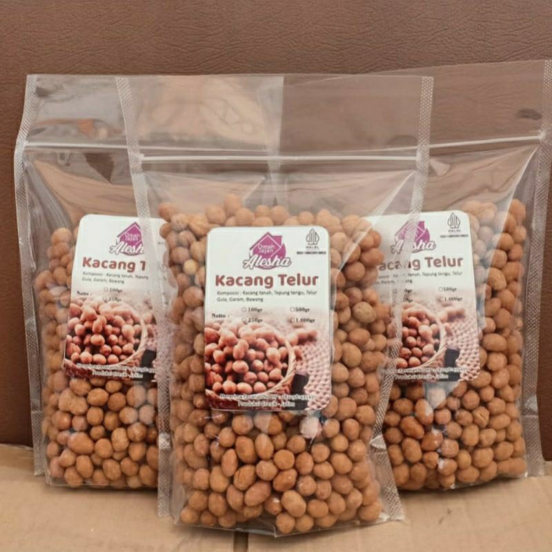 

XMASTER KACANG TELUR 500 GRAM HOMEMADE BERSERTIFIKAT HALAL