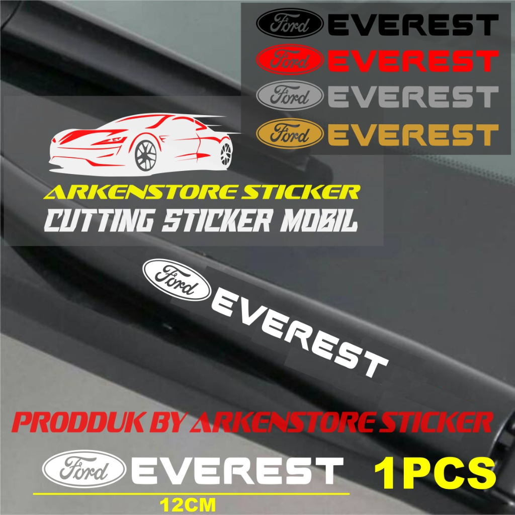 STICKER WIPER TALANG AIR MOBIL EVEREST STIKER WIPER TALANG AIR FORD EVEREST