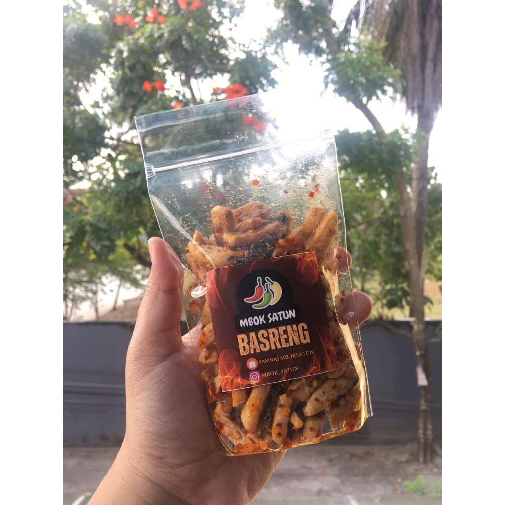 

Basreng Pedas Daun Jeruk Sambal Asli