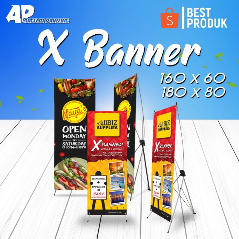 Y Banner 160x60 & 180x80 Murah & Cepat
