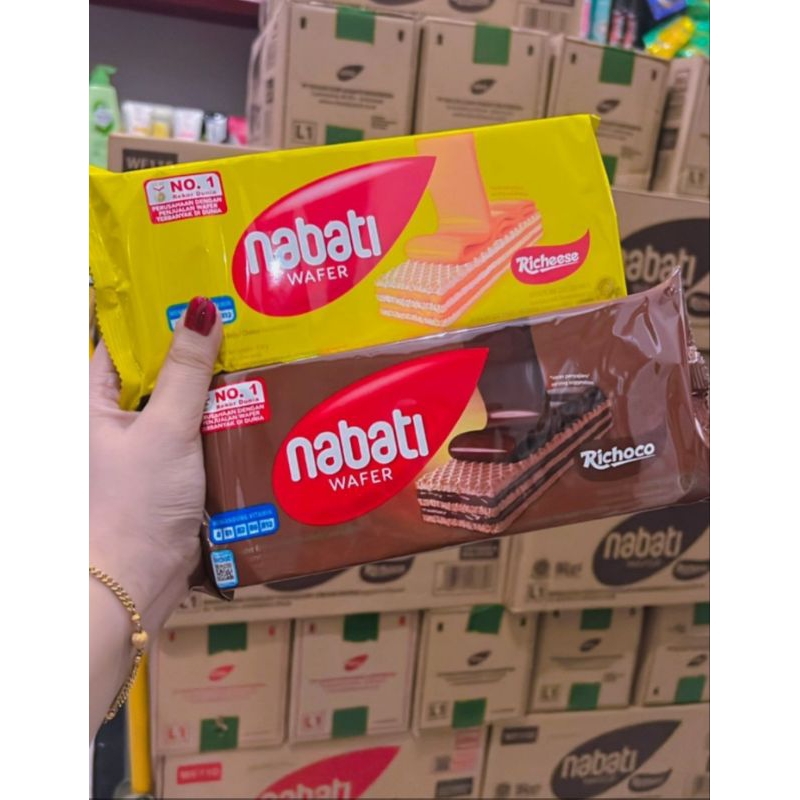 

NABATI WAFER COKLAT#KEJU 110gr