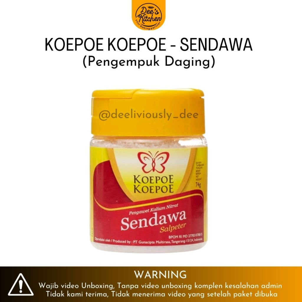 

SENDAWA (Pengempuk Daging) (74gr)