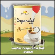 

SUNBAY EVAPORATED MILK SUSU LEMAK NABATI EVOPARASI IMPORT THAI TEA COFFEE KOPI SUPPLIER CAFE HOTEL RESTAURANT UMKM BANDUNG