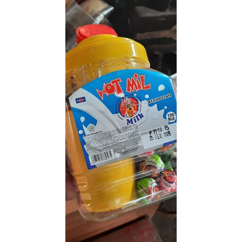 

yowie permen susu free gelas