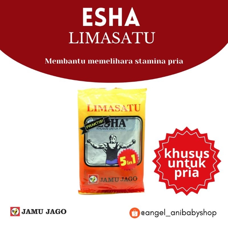 

JAMU JAGO ESHA 51 (1 slop isi 10 pcs)