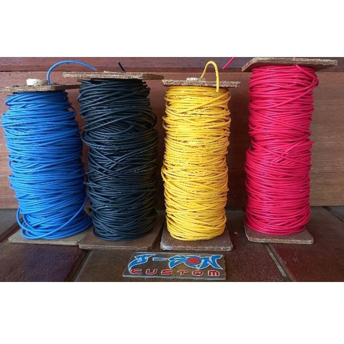 Kabel serabut kecil 1x25 per meter