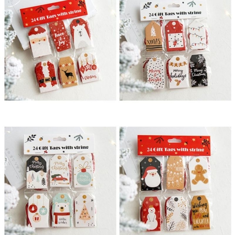 

(HT5) Hangtag Natal isi 24pcs