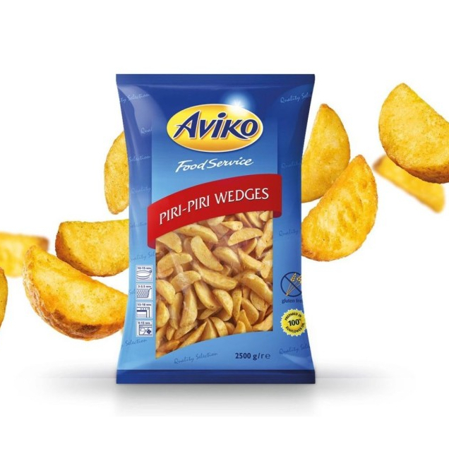 

Kentang Goreng AVIKO 2.5 Kg SHOESTRING CUT CRINKLE CUT FRIES Potato