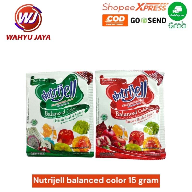 

Nutrijell balanced color 15 gram