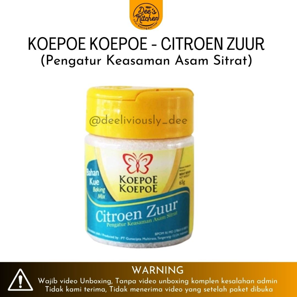 

Citroen Zuur | sitrun bubuk 65gr