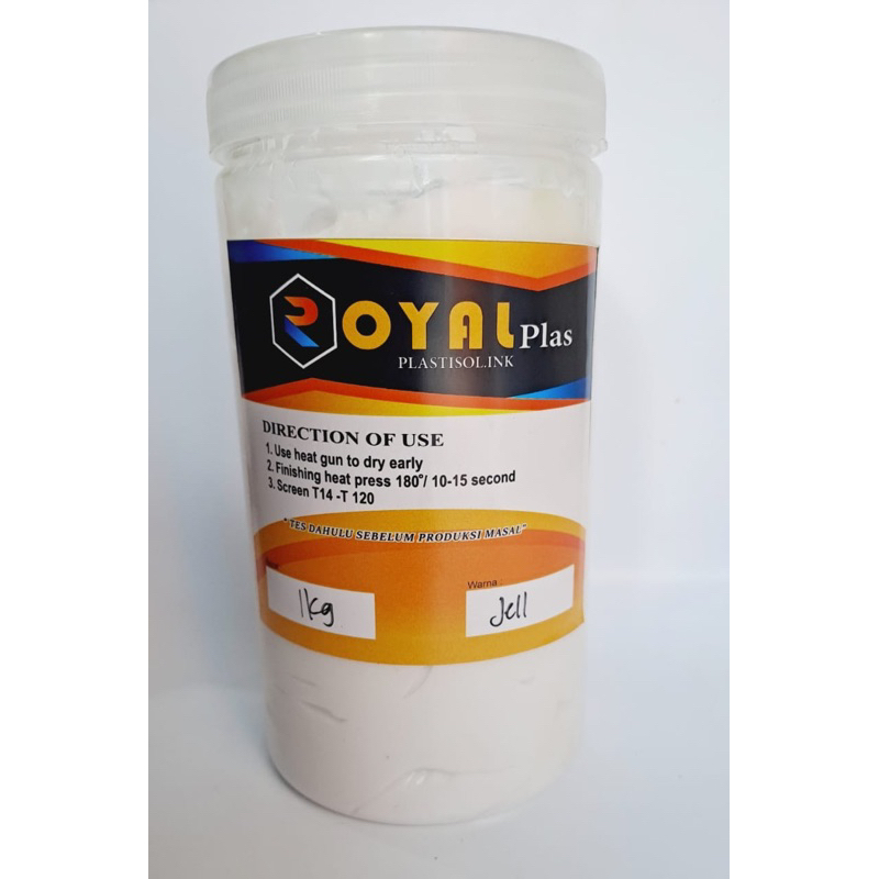 

Tinta Plastisol ROYALPLAS Jell @1Kg