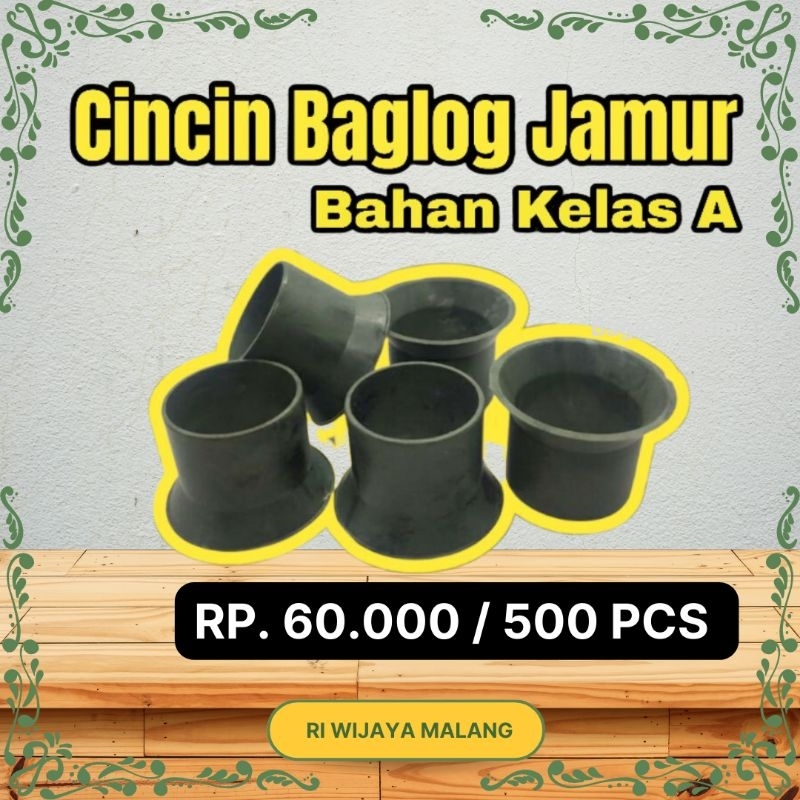 Cincin / Ring Baglog jamur Tiram / Cincin Baglog / Ring Baglog / Cincin Log Jamur