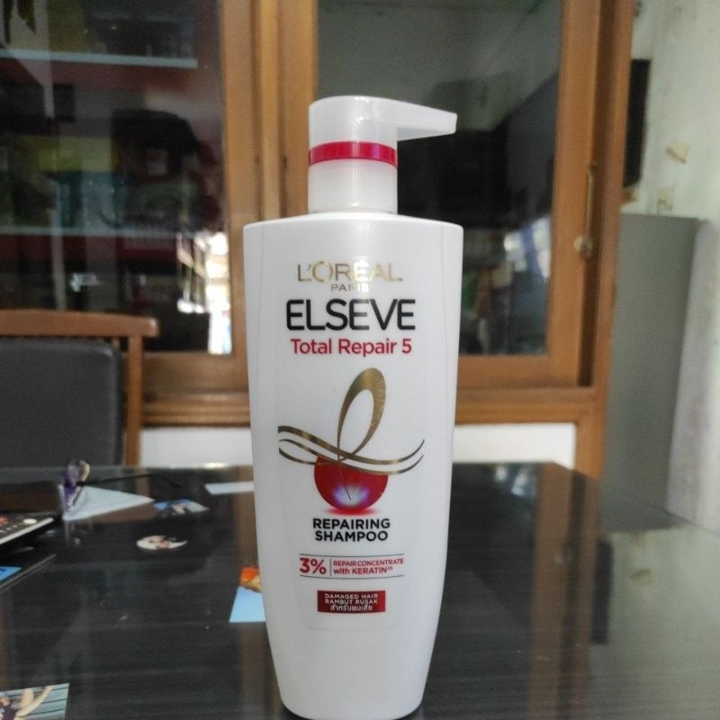 Loreal Elseve Shampo Total Repair 5 Repairing Shampo 620 ml / 620ml