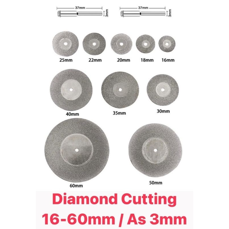 Mata Potong Gerinda Diamond mini gerinda / mini diamond cutting