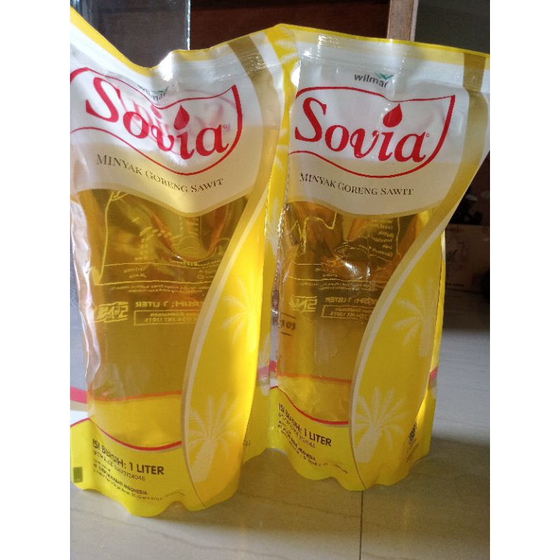 

Sovia minyak goreng 1liter