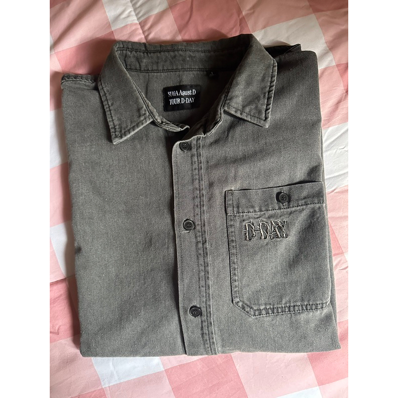 Suga Agust D D-Day Tour Oversized Shirt Merch Official BTS