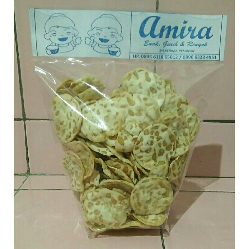 

keripik tempe sagu 250 gr
