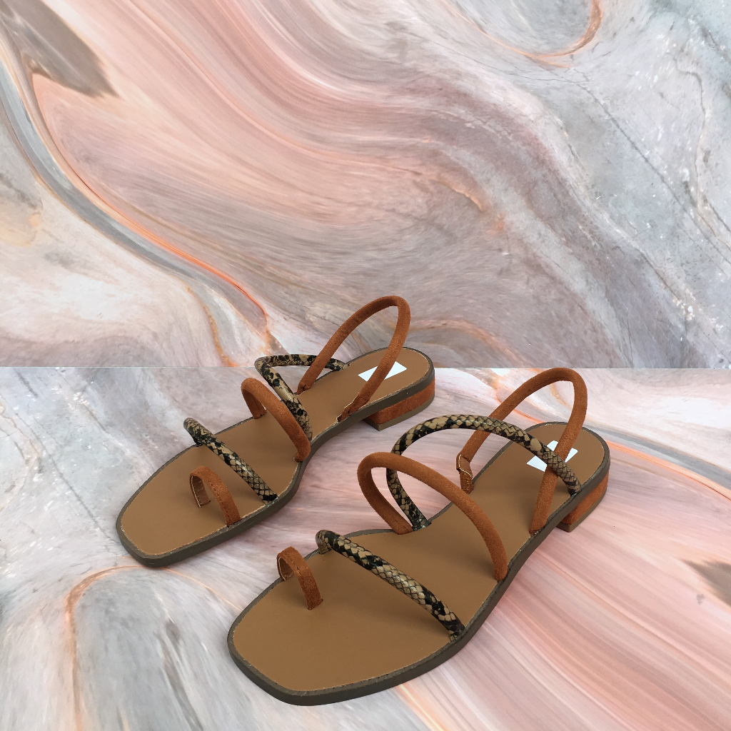 PEDRO PS017 STRAPPY FLAT | COD Sandal Wanita Pedro 306 Strappy Flat