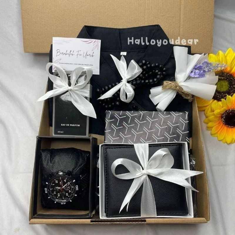 

[Bisa COD] - giftbox/hampers/kado cowok muslim baju koko