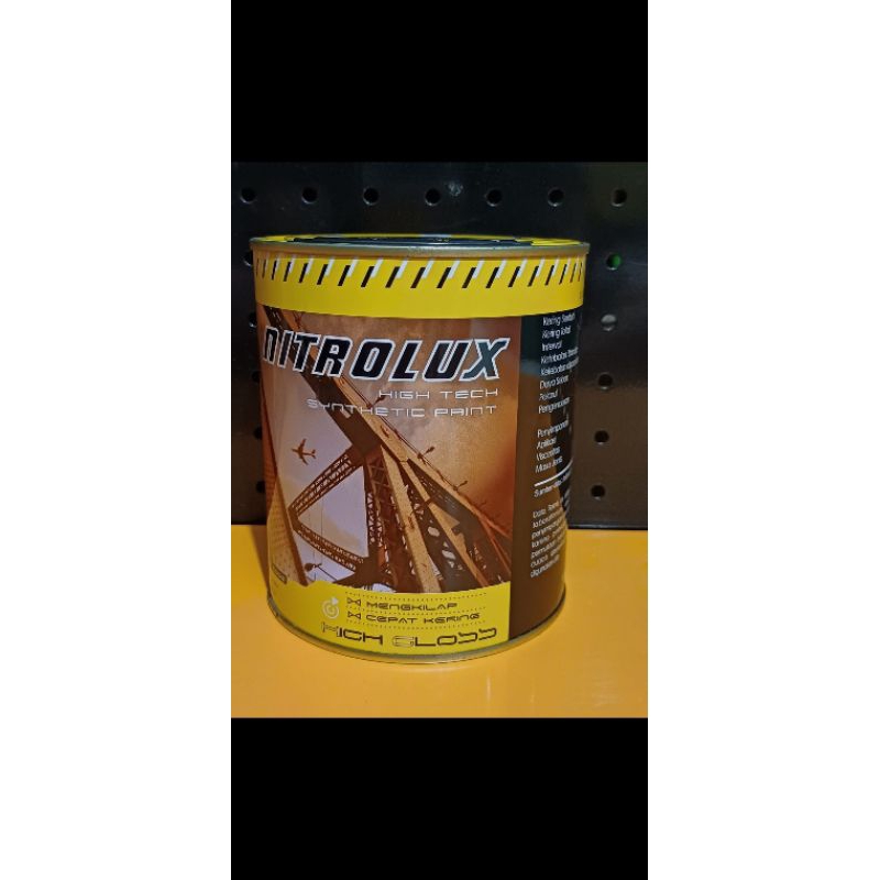 Nitrolux Cat Kayu dan Besi Synthetic Paint High Tech, Mengkilap, Cepat Kering.