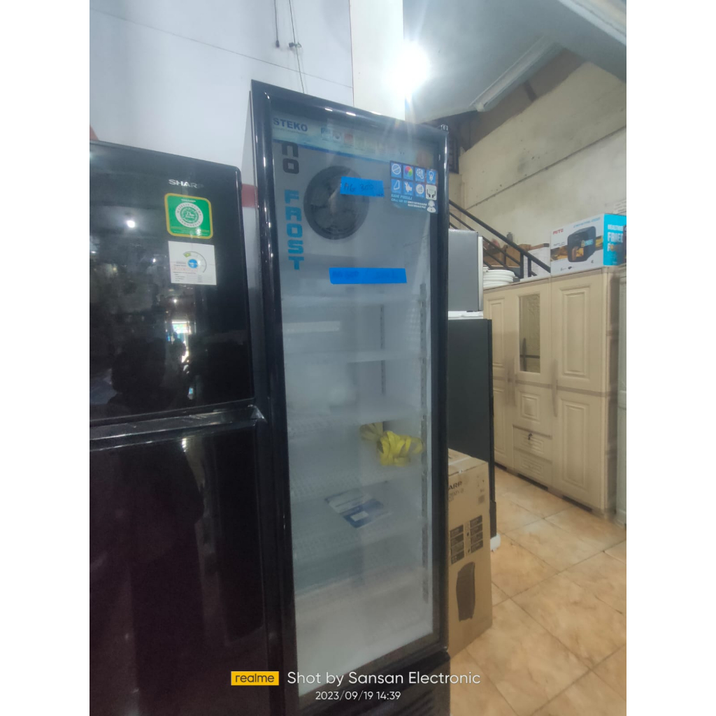 Showcase Steko 6rak - Pendingin Minuman (Khusus Dalam Kota Serang-Banten)