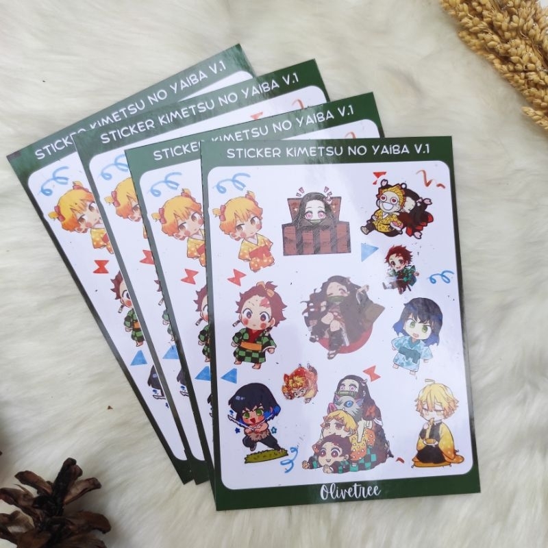 Sticker KNY Anime untuk Dekorasi HP/Tumblr/Scrapbook