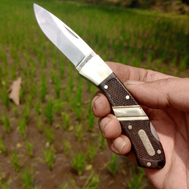 SCHRADE Old Timer 28OT 280T Mountain Beaver Jr. 6.1in S.S. Trakditional Lockback Folding Knife with 