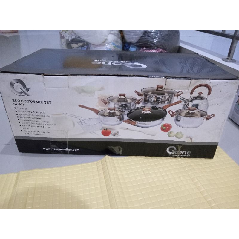 PANCI ALAT MASAK SET OXONE MURAH oxone ECO cookware set NEW OX 933