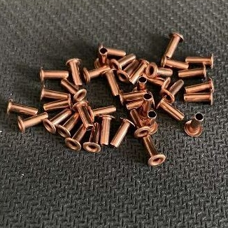 Zippo Sparepart COPPER HOLLOW Rivet Roda Zippo (Rivet Only)