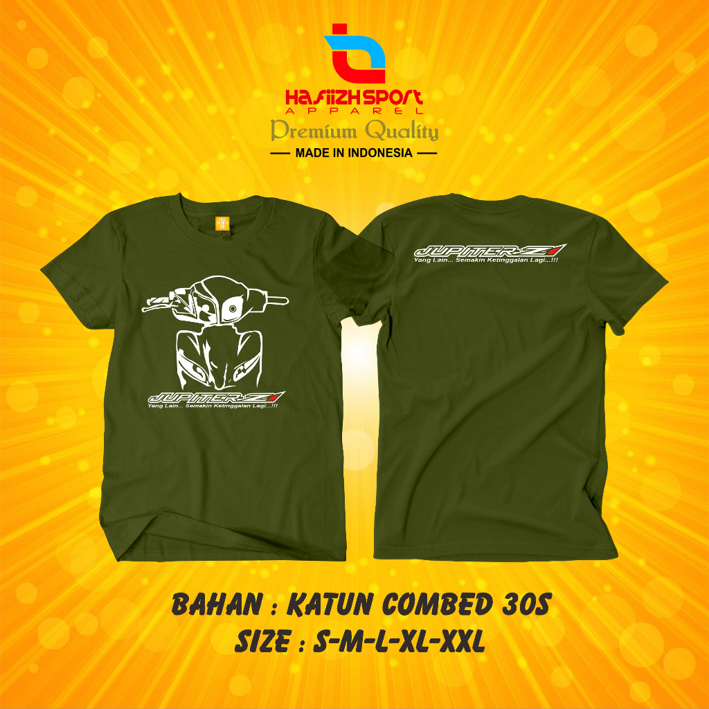 KAOS BAJU YAMAHA JUPITER Z1 / KAOS JUPITER Z1 PREMIUM