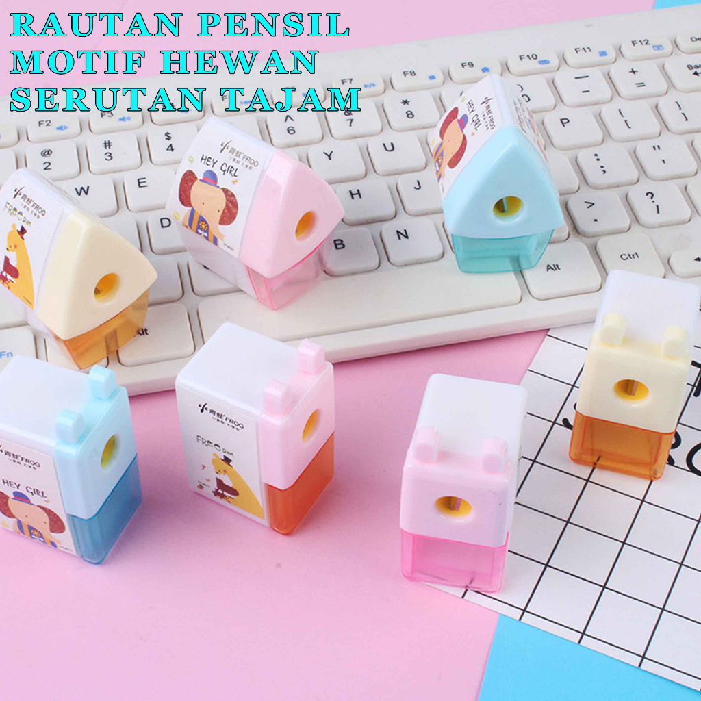 

Rautan Pensil / Rautan Motif Hewan / Serutan Tajam