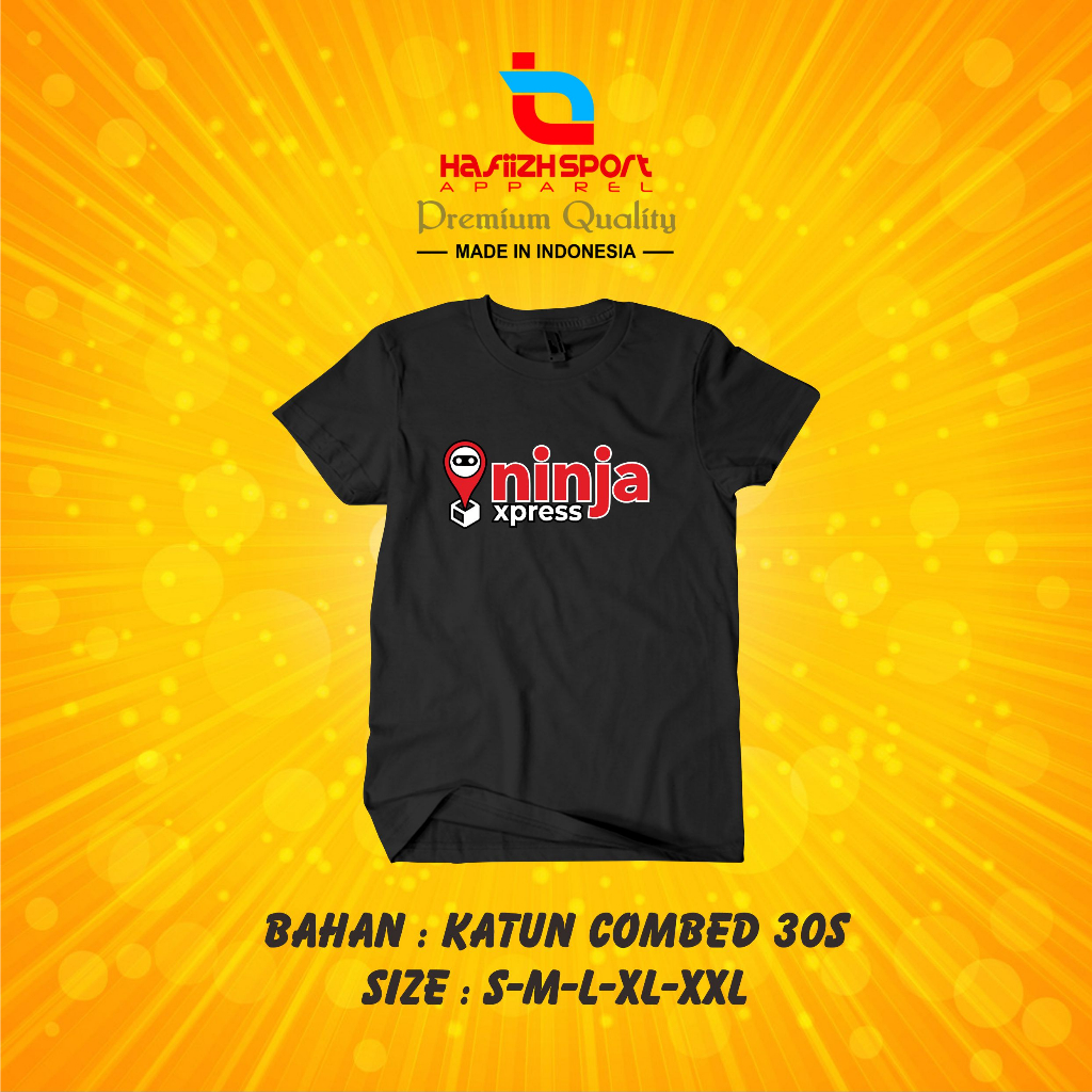 KAOS BAJU NINJA XPRESS PREMIUM / KAOS NINJA EXPRESS