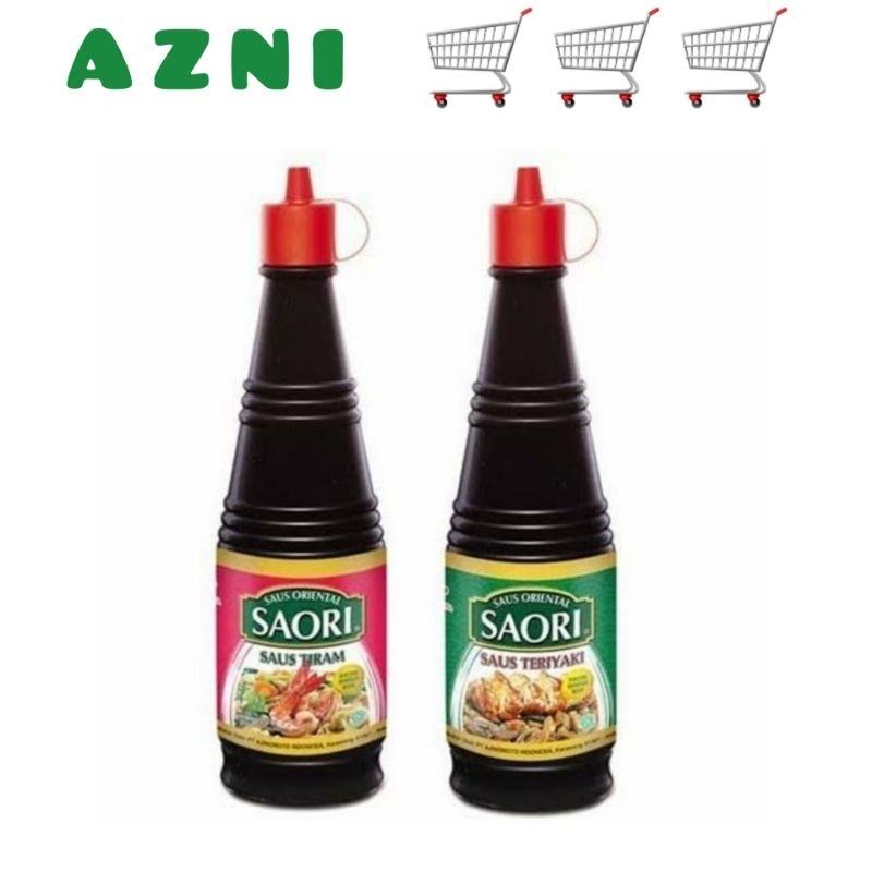 

SAORI Botol Sedang 270ml - Saus Tiram/ Teriyaki/ All Varian