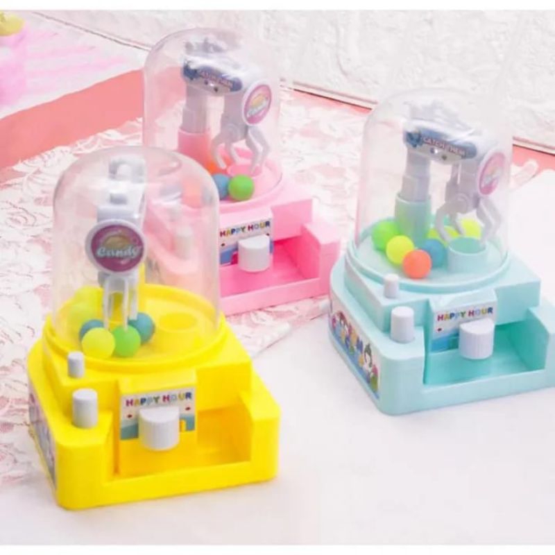 MAINAN ANAK MINI CLAW CANDY CRANE BALL MESIN CAPIT BOLA MAINAN EDUKASI MESIN CAPIT MINI UNTUK ANAK L