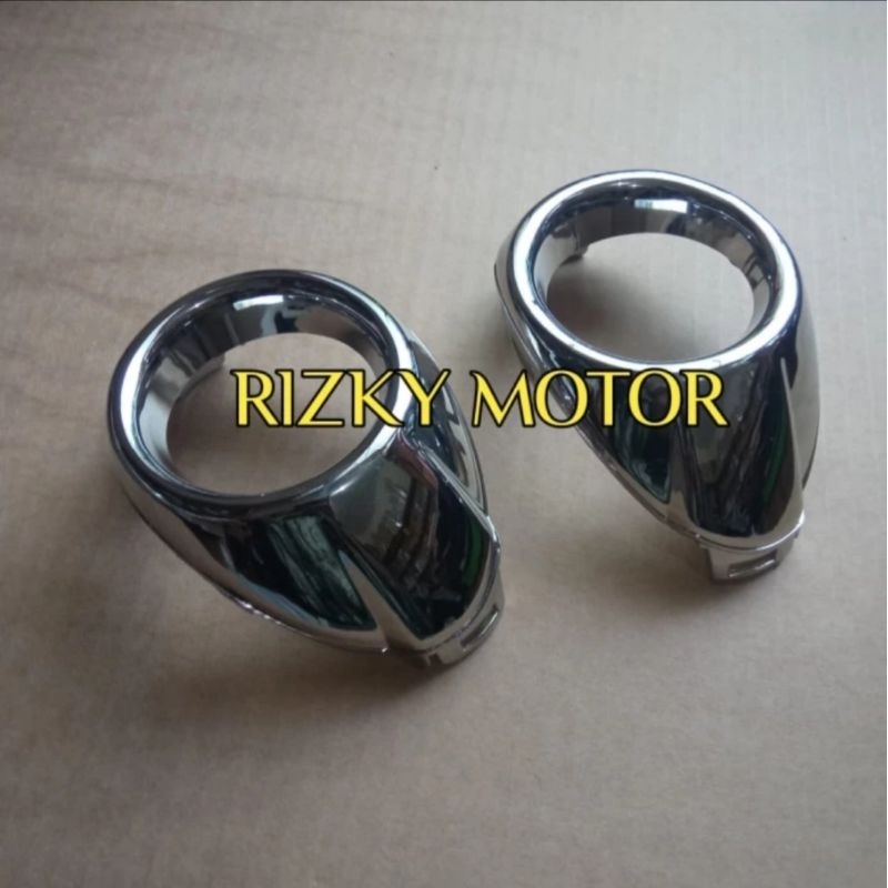 Ring Foglamp / Cover Foglamp Chrome Ford Focus Mk3 Tahun 2012 Keatas