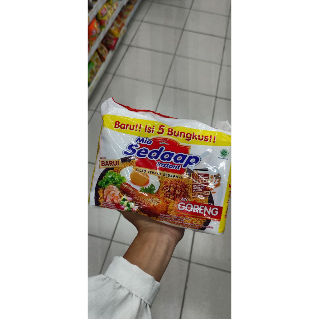 

MIE SEDAAP GORENG ISI 5