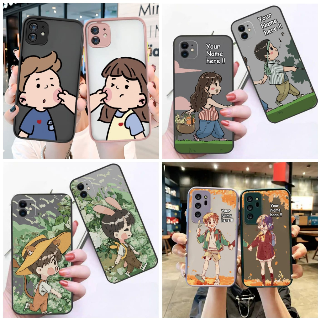 Casing Hp Couple Case Oppo Reno 2 Reno 2F Reno 2Z Reno 3 Reno 3 Pro Reno 4