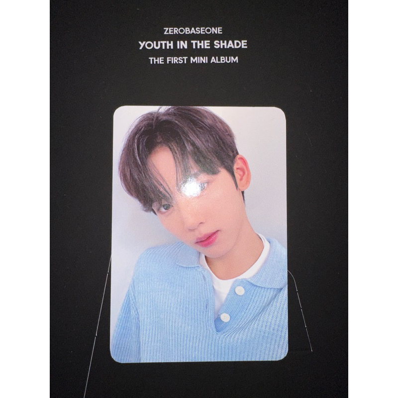 [Booked] Zerobaseone Han Yujin Bringgreen Bring Green kr ZB1 photocard pc