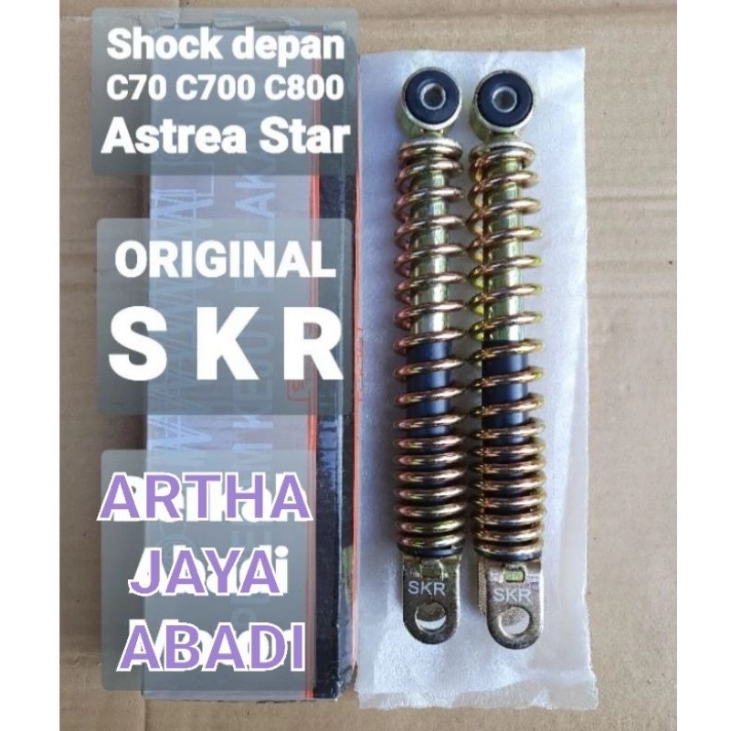 Shockbreker depan honda c70 c700 c800 astrea star ori skr| shock skok shok sekok