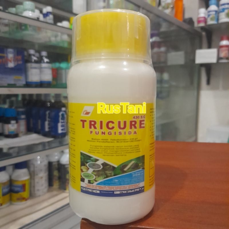 NEW FUNGISIDA TRICURE 430SC 250ML BAHAN AKTIF : TEBUCONAZOLE 430G/L