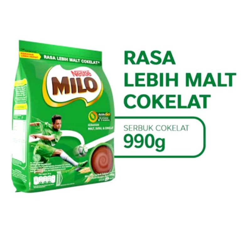 

Milo Active Go 1 kg susu bubuk coklat milo