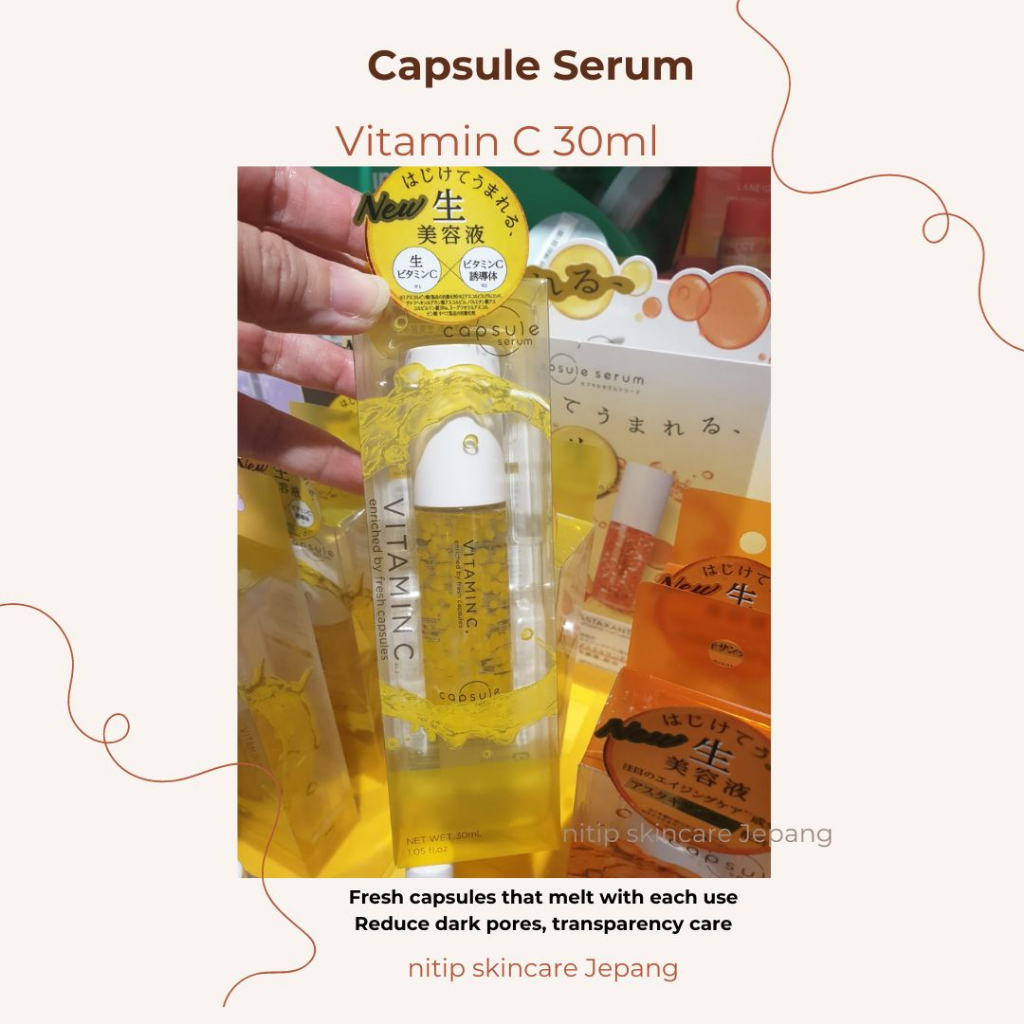 PO Jepang -- capsule serum vitamin c, astaxanthin original japan