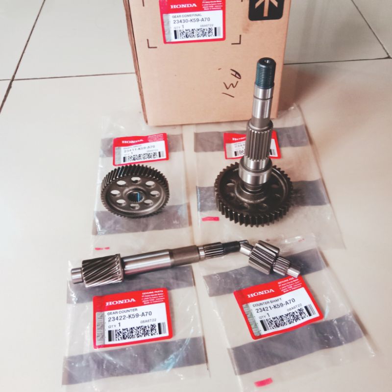 Gigi rasio k59 Honda vario 150 vario 150 new pcx 150