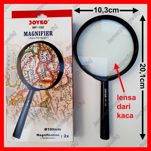 

Kaca Pembesar Joy-Art Magnifier Ukuran 100mm