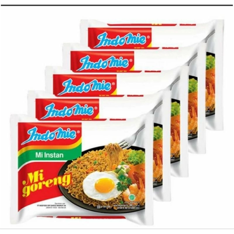 

Indomie Goreng Paket 5 pcs